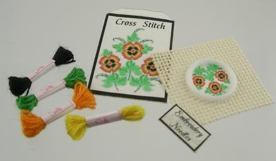 Individually Handcrafted Miniature Embroidery Kit