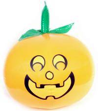 Halloween blow up decoration.  Much easier than carving a pumpkin.  Just inflate a couple of these