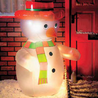 Inflatable Snowman Snome