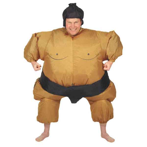 Our Inflatable Sumo Costume is the funniest fancy