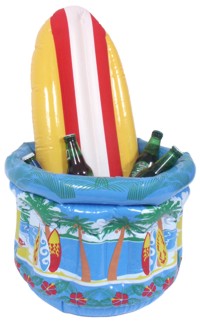 Inflatable: Surfboard Table-Top Cooler