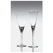 Unbranded Infusion champagne flute black 4 pack