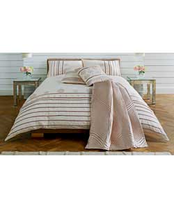 Unbranded Inspire Satin Quilted Bedspread - Ivory