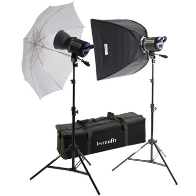 Unbranded Interfit INT417 Stellar X 150 Umbrella/Softbox Kit
