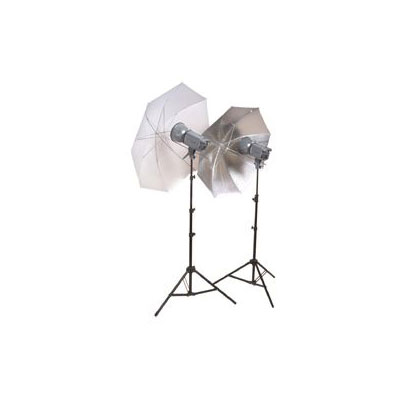 Unbranded Interfit Stellar 150W Twin Umbrella Kit