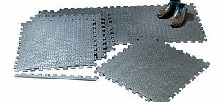 Buy these three sets of floor mats and youll SAVE 10! This instant interlocking flooring will smarten up your shed or workshop at a really low cost. It not only hides cracks and stains, it also provides cushioned fatigue matting for concrete floors 