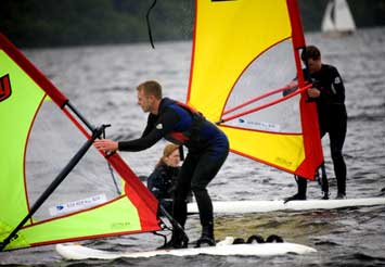 Unbranded Introduction to Windsurfing for Two in Gwynedd (Half Day)