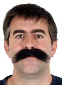 Investigators Moustache Black