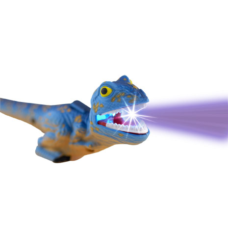 The Dinosaurs are back! See the messages you write with the invisible ink pen holder and light combo
