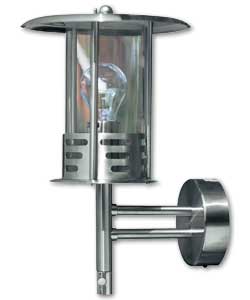 IQ Stainless Steel Security Lantern with PIR