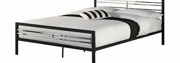 Unbranded Isaac Double Bed Frame - Black
