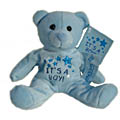 Unbranded Its A Boy Bear New Baby Soft Toy