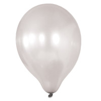 ivory latex balloons - 25 pack