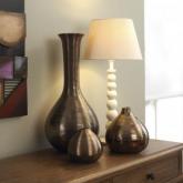 Unbranded Ivory Wooden Lamp Base with shade
