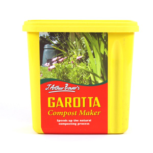 Speed up the natural composting of your garden and kitchen waste with J. Arthur Bowers Garotta compo