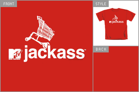 Unbranded Jackass (Trolley) T-shirt brv_13715000-D