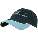 This Jacques Villeneuve contrast cap is a real beauty. Made form 100% cotton in a 6-panel design