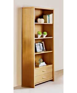 Javia Bookcase With Drawers