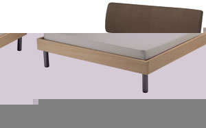 Jaybe- In-Sequence- 5FT Upholstered wooden bed- Bedstead