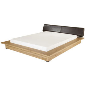 Jaybe- Latitude- 5FT Upholstered Wooden bed- Bedstead