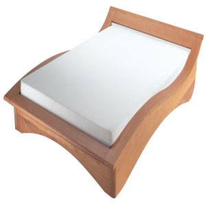 Jaybe- Ski Bed- 4FT 6&quot; Wooden bed- Bedstead