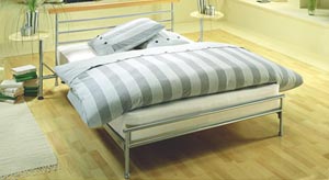 Jaybe- The Lunar- 4ft 6 Double Metal Bedstead