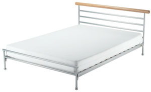 Jaybe- The Lunar- 4ft Sml Double Metal Bedstead