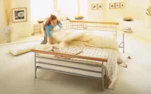 Jaybe- The Solar- 4ft 6 Double Metal Bedstead