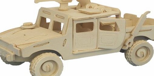 Unbranded Jeep - Woodcraft Construction Kit- Quay