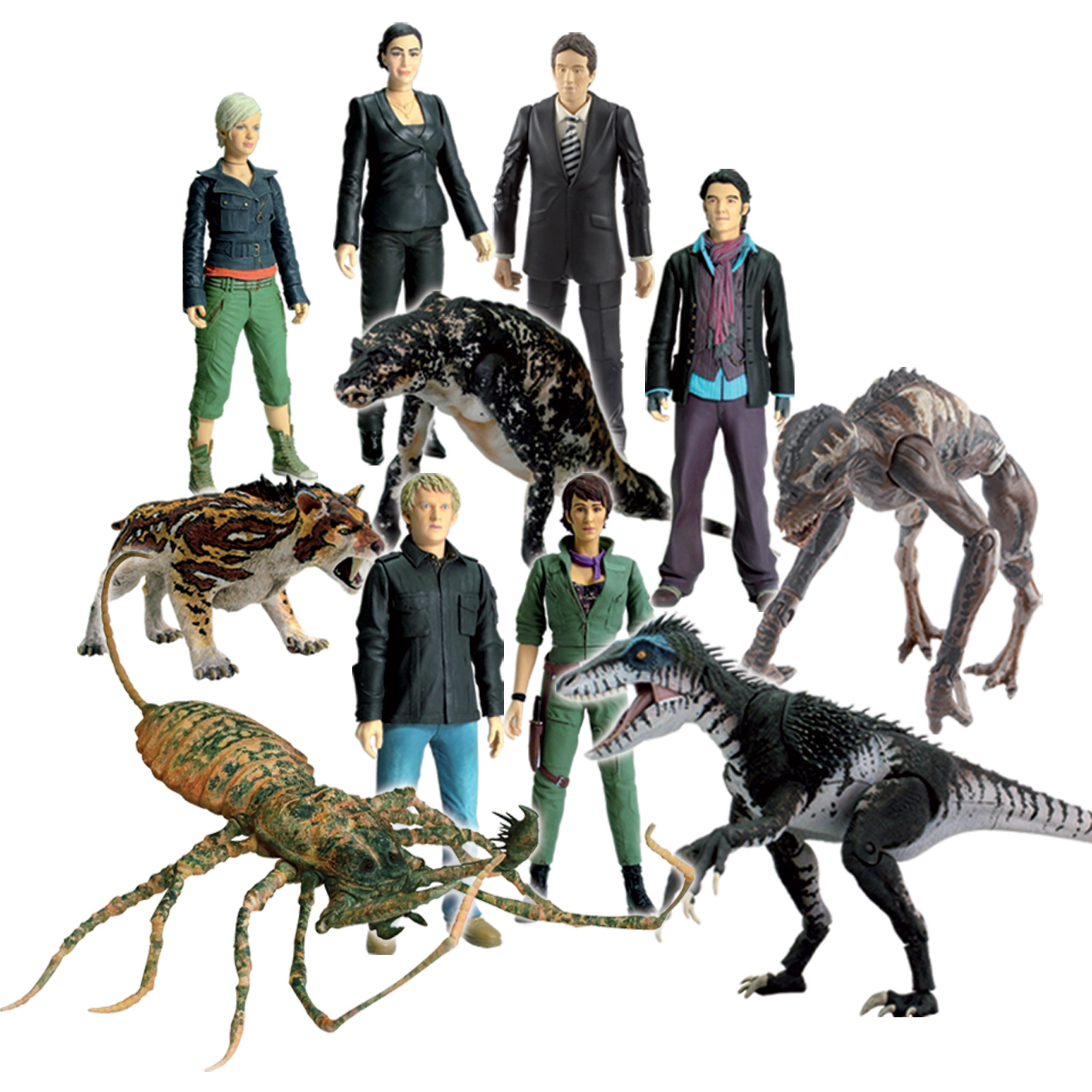 Unbranded Jenny and Lester Primeval 5 Figs