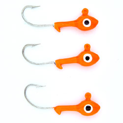 Unbranded Jig Heads - Orange - 3/8oz