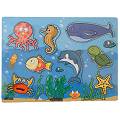 Jigsaw Under The Sea Shape Fitting Puzzle