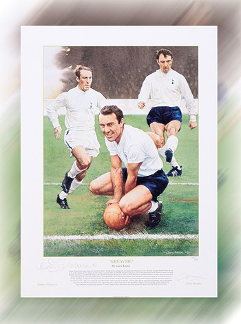 JIMMY GREAVSIE GREAVES SIGNED LIMITED EDITION