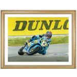John Reynolds Signed Print - JR at Silverstone by Chris Marshall. Limited to 500