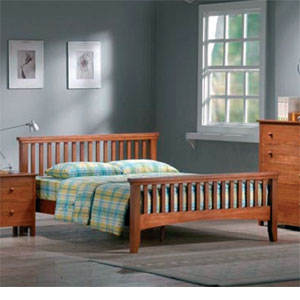 Joseph- Osido 5FT Kingsize Wooden Bedstead