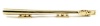 Unbranded Julietta Casement Stay 250mm Brass