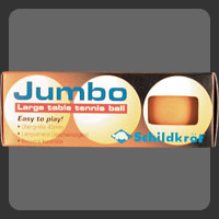 Jumbo Table Tennis Ball Orange