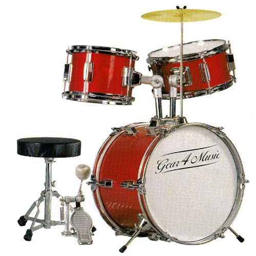 Great quality drum kit for the junior player. Ideal for learning to play the drums from an early
