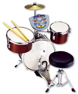 Drum Set with Electronic Tutor