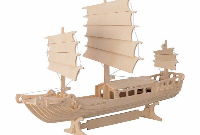 Unbranded Junk - Woodcraft Construction Kit- Quay