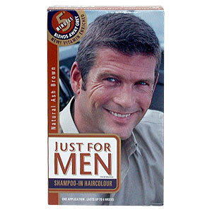 Just For Men Shampoo-in Hair Colorant actually ble