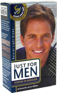 Just For Men is made by men for men. It is not a w