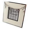 Unbranded Just Married Charm Photo Frame