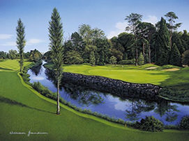 Unbranded K Club 7th Hole with River Liffey Limited