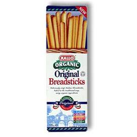 Unbranded Kallo Organic Breadsticks - 125g