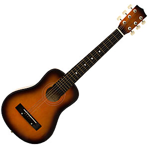 wooden guitar