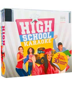 Unbranded Karaoke CD G Disc Pack - High School Karaoke
