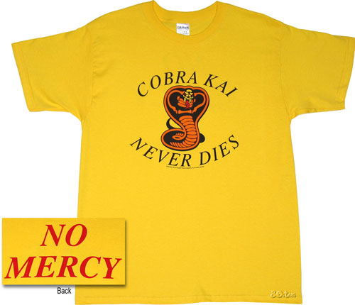 Unbranded Karate Kid Cobra Kai Never Dies Men` T Shirt