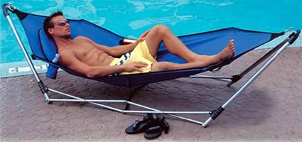 The Kelsyus Deluxe Portable Hammock has all of the benefits of the standard Portable Hammock, and