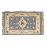 Unbranded Kerala Blue Rug Small